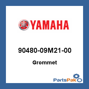 Yamaha 90480-09M21-00 Grommet; 9048009M2100