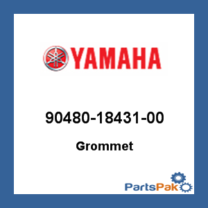 Yamaha 90480-18431-00 Grommet; 904801843100