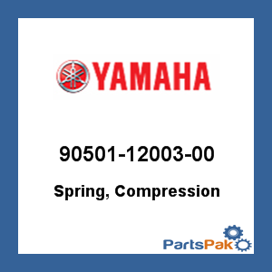 Yamaha 90501-12003-00 Spring, Compression; 905011200300