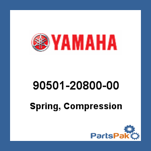 Yamaha 90501-20800-00 Spring, Compression; 905012080000