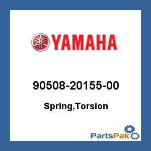 Yamaha 90508-20155-00 Spring, Torsion; 905082015500