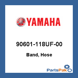 Yamaha 90601-118UF-00 Band, Hose; 90601118UF00