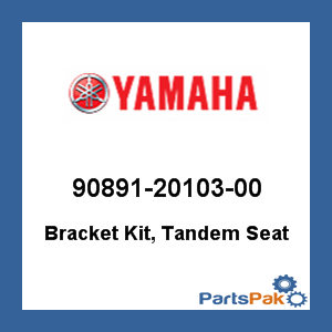 Yamaha 90891-20103-00 Bracket Kit, Tandem Seat; 908912010300