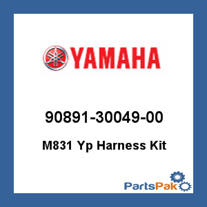 Yamaha 90891-30049-00 M831 Yp Harness Kit; 908913004900