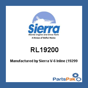 Sierra RL19200; V-6 Inline (19299 Kit)
