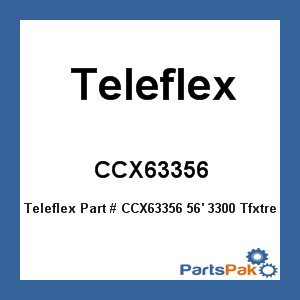 SeaStar Solutions (Teleflex) CCX63356; 56' 3300 Tfxtreme