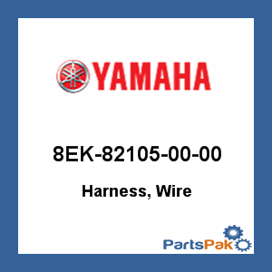 Yamaha 8EK-82105-00-00 Harness, Wire; 8EK821050000