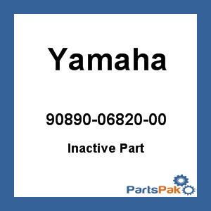 Yamaha 90890-06820-00 Xto Os Lifting Eye; New # 90890-06953-00