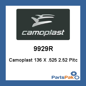 Camoplast 9929R; 136 X .525 13.5 Wide Racing 2-Ply Track