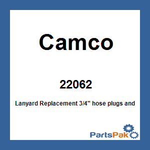 Camco 22062; Lanyard
