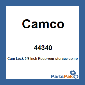 Camco 44340; Cam Lock 5/8 Inch