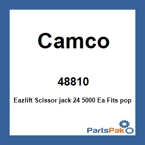 Camco 48810; Eazlift Scissor jack 24 5000 Ea