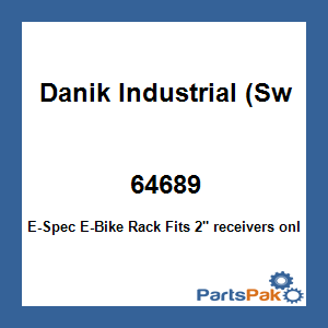 Danik Industrial (Swagman Bike Carriers) 64689; E-Spec E-Bike Rack