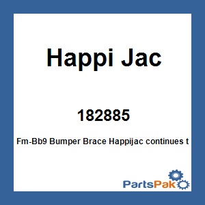 Happi Jac 182885; Fm-Bb9 Bumper Brace