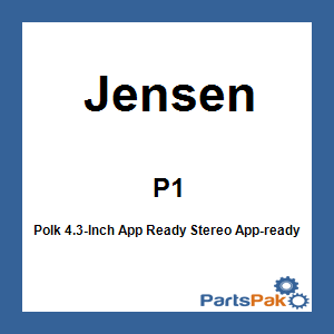 Jensen P1; Polk 4.3-Inch App Ready Stereo