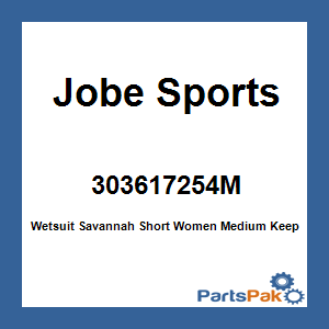 Jobe Sports 303617254M; Wetsuit Savannah Short Women Medium