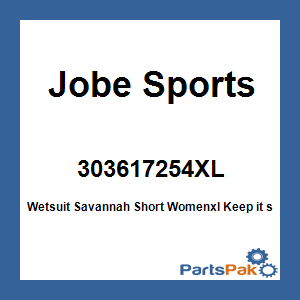 Jobe Sports 303617254XL; Wetsuit Savannah Short Womenxl