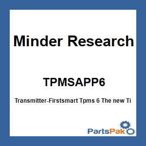Minder Research TPMSAPP6; Transmitter-Firstsmart Tpms 6