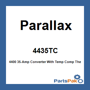 Parallax 4435TC; 4400 35-Amp Converter With Temp Comp