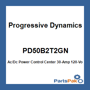 Progressive Dynamics PD50B2T2GN; Ac/Dc Power Control Center 30-Amp 120-Volt