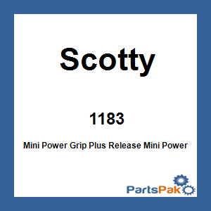 Scotty 1183; Mini Power Grip Plus Release