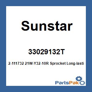 Sunstar 33029132T; 2-111732 21W-Y32-10R Sprocket