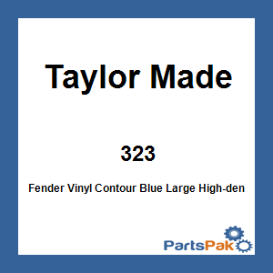 Taylor Made 323; Fender Vinyl Contour Blue Large