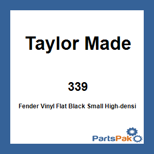 Taylor Made 339; Fender Vinyl Flat Black Small