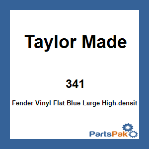 Taylor Made 341; Fender Vinyl Flat Blue Large
