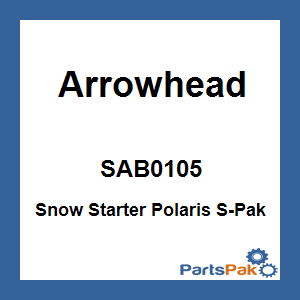Arrowhead SAB0105; Snow Starter Polaris S-Pak