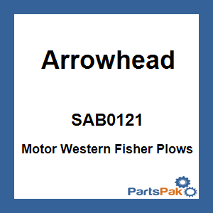Arrowhead SAB0121; Motor Western Fisher Plows