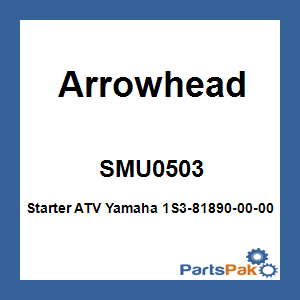 Arrowhead SMU0503; Starter ATV Yamaha 1S3-81890-00-00