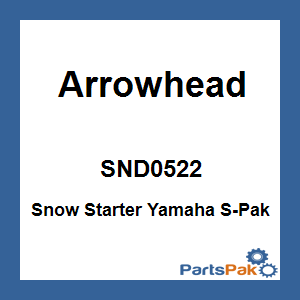 Arrowhead SND0522; Snow Starter Yamaha S-Pak