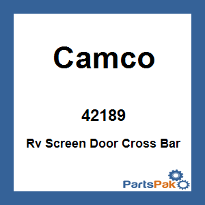 Camco 42189; Rv Screen Door Cross Bar