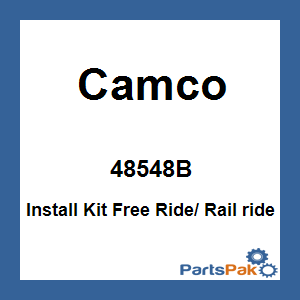 Camco 48548B; Install Kit Free Ride/ Rail ride