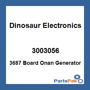 Dinosaur Electronics 3003056; 3687 Board Onan Generator