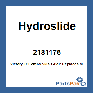 Hydroslide 2181176; Victory Jr Combo Skis 1-Pair