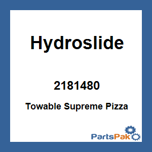 Hydroslide 2181480; Towable Supreme Pizza