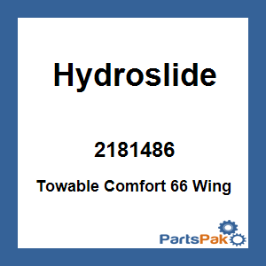 Hydroslide 2181486; Towable Comfort 66 Wing