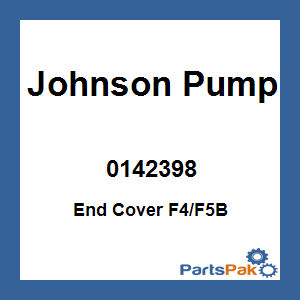 Johnson Pump 0142398; End Cover F4/F5B