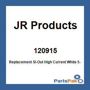 JR Products 120915; Replacement Sl-Out High Current White 5-Pack