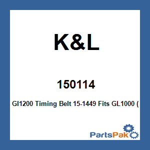 K&L 150114; Gl1200 Timing Belt