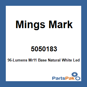 Mings Mark 5050183; 96-Lumens Mr11 Base Natural White Led