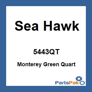 Sea Hawk 5443QT; Monterey Green Quart