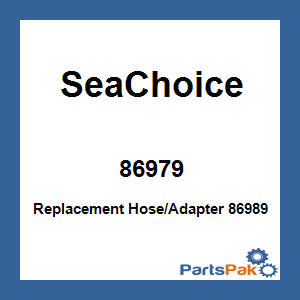 SeaChoice 86979; Replacement Hose/Adapter 86989