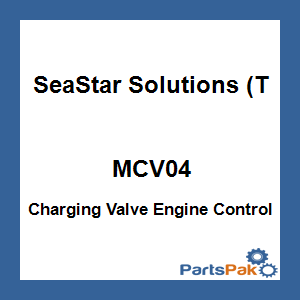 SeaStar Solutions (Teleflex) MCV04; Charging Valve Engine Control