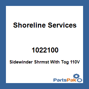 Shoreline Services 1022100; Sidewinder Shrmst With Tog 110V