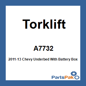 Torklift A7732; 2011-13 Chevy Underbed With Battery Box