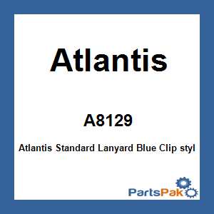 Atlantis A8129; Atlantis Standard Lanyard Blue