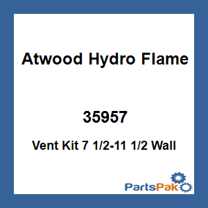 Atwood Hydro Flame 35957; Vent Kit 7 1/2-11 1/2 Wall